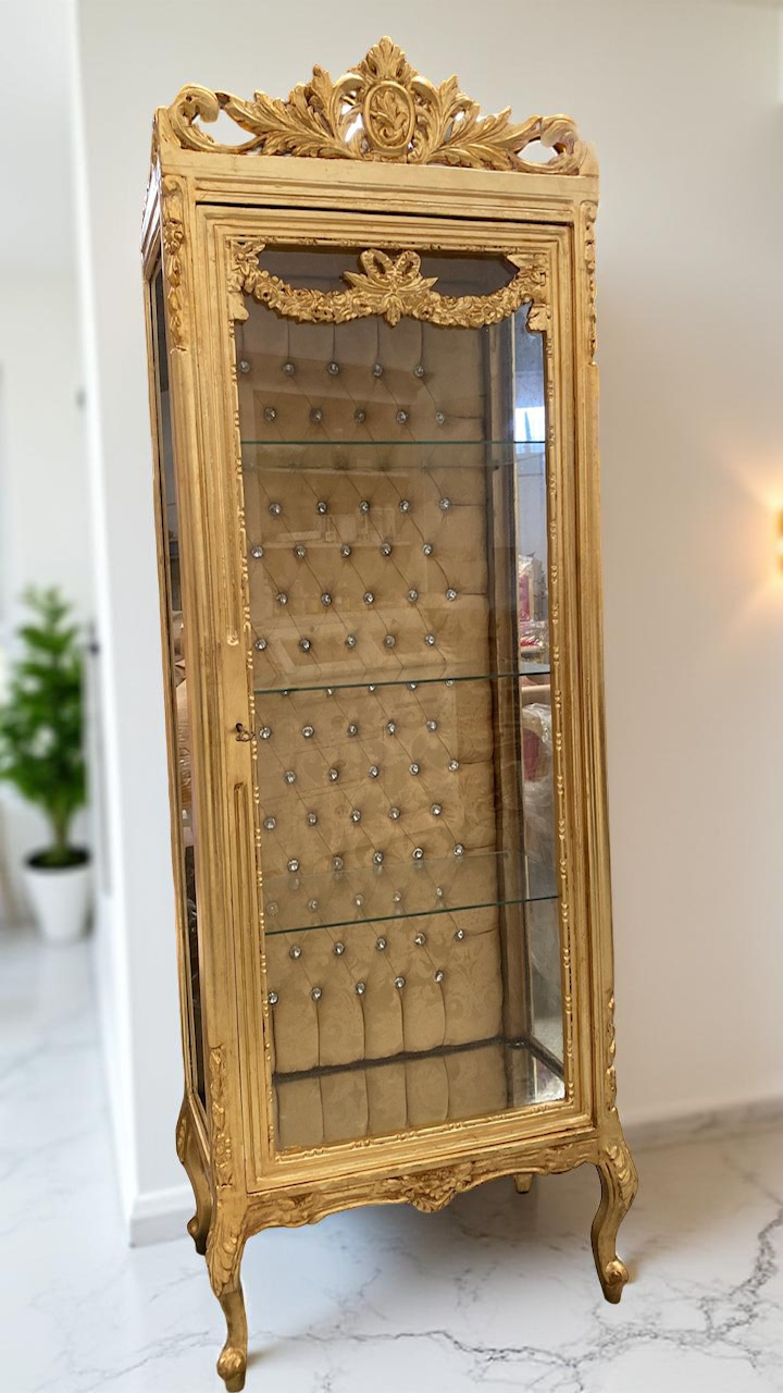 Vitrina barroca oro