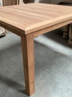 Mesa cuadrada de Teca para jardin "Dumai" 120x120cm - Imagen 5