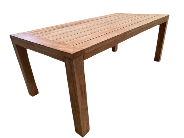 Mesa de Teca para jardín "Block" 200x100cm