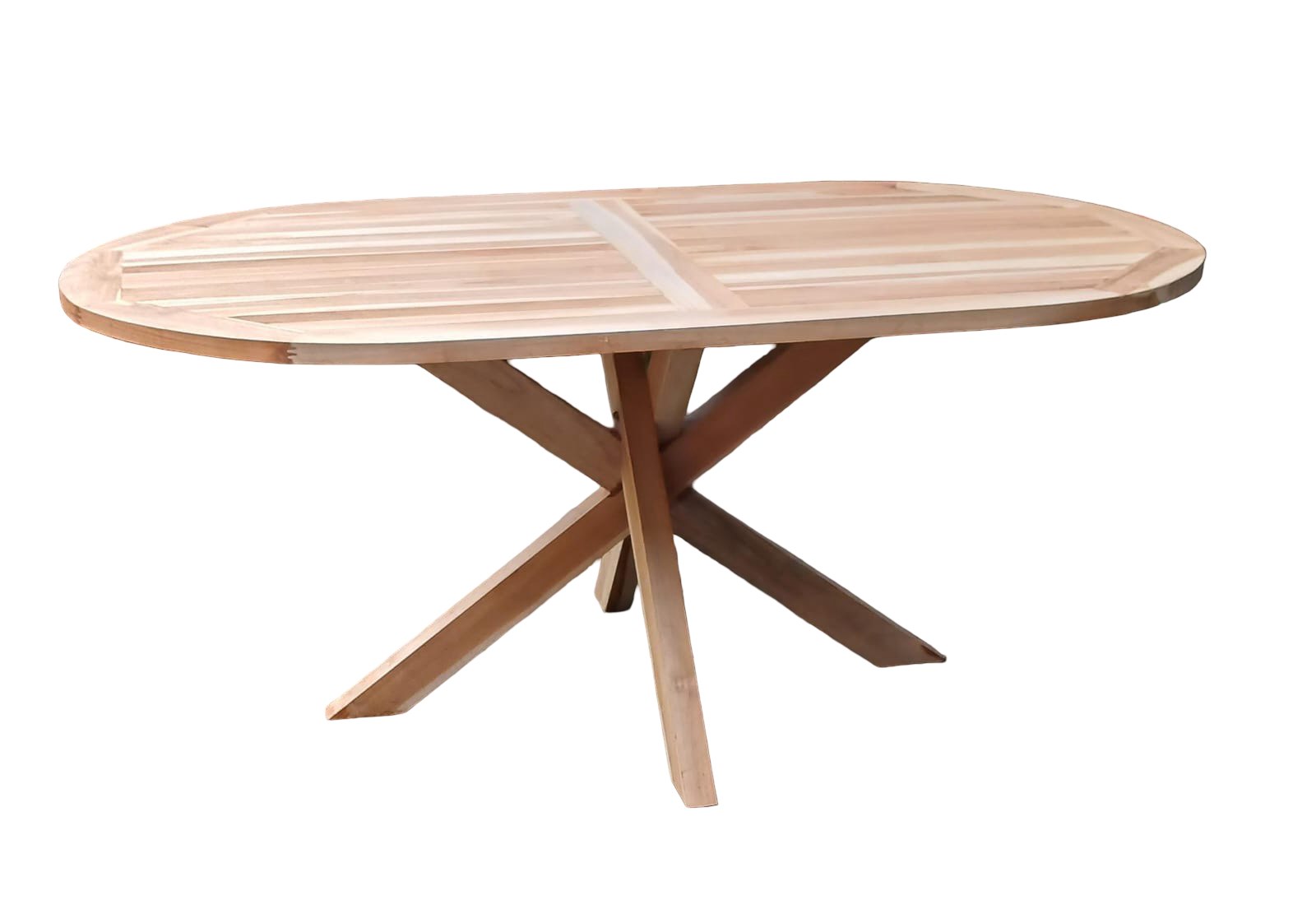 Mesa ovalada de Teca para jardín "Corsica" 180x100cm (Entrega finales Marzo 2026)