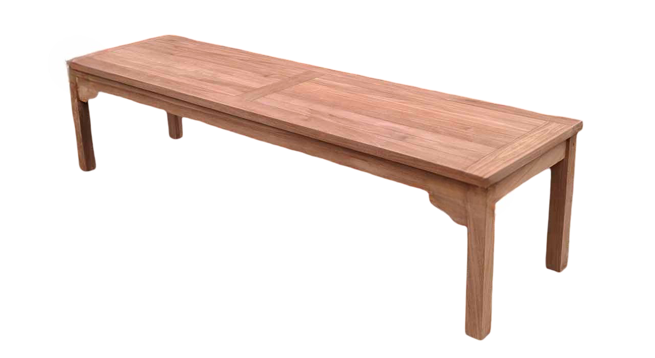 Banco 160cm de Teca para jardín (Entrega finales Marzo 2026)