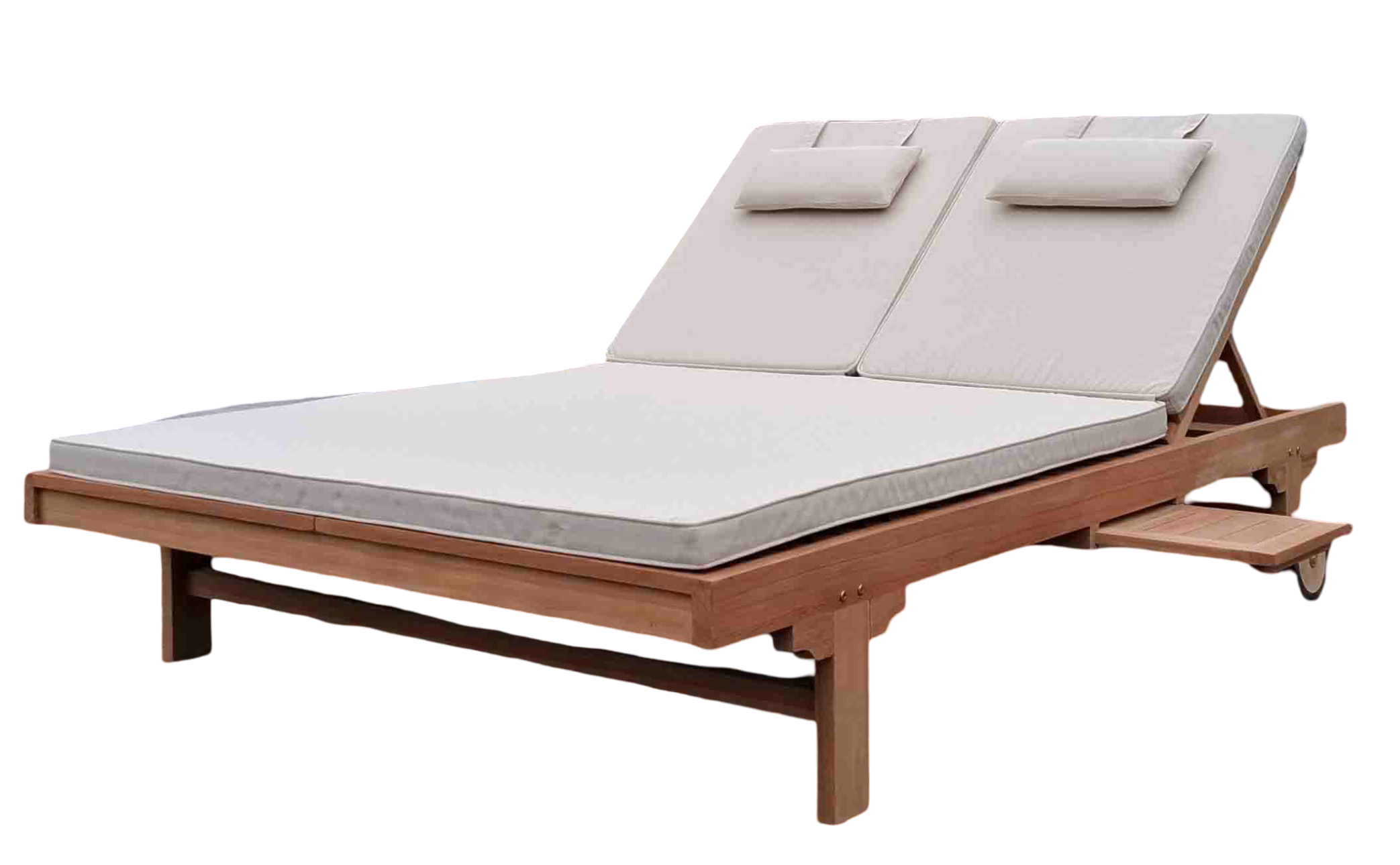 Tumbona dos plazas de Teca para jardín (Entrega finales Marzo 2026)