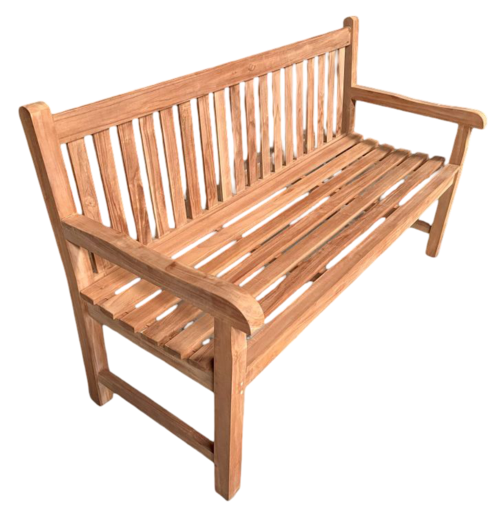Banco de Teca para jardín "Station" 140cm