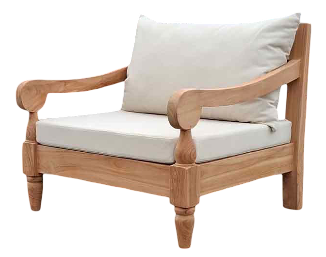 Sillón "Kerala" de Teca para jardín