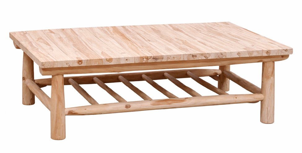 Mesa de centro 120x80cm de Teca para jardín "Ibiza"