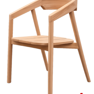 Silla de Teca para jardín "Milan" Pack 4