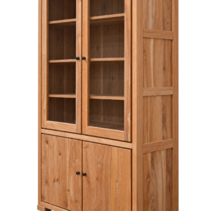 Vitrina "Lile" de Teca Maciza 120cm (ENTRADA FINALES DICIEMBRE)