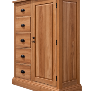 Cómoda Alta "Gant" de Teca Maciza 100cm (ENTRADA FINALES DICIEMBRE)