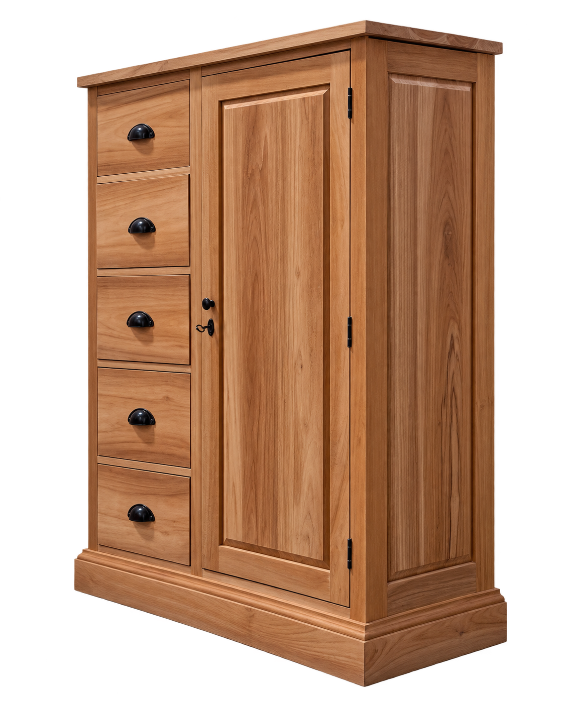 Cómoda Alta "Gant" de Teca Maciza 100cm (ENTRADA FINALES DICIEMBRE)